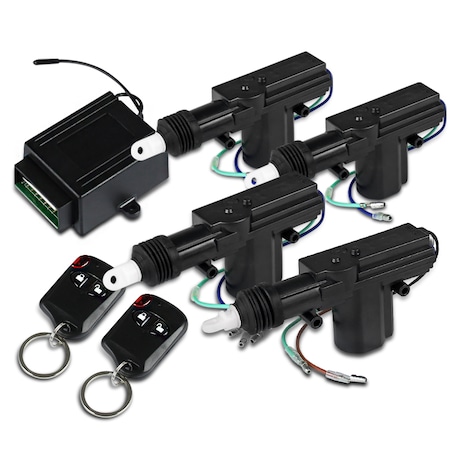 4 Door Power Central Lock Kit- 2 Button